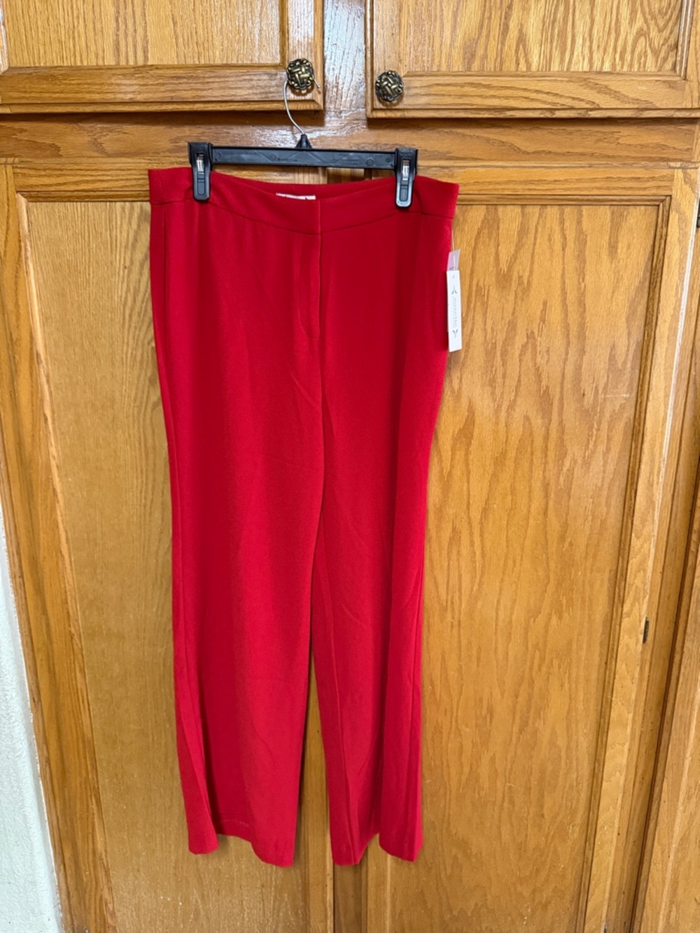 Nanette Lepore Bright Red Wide-Leg Trousers